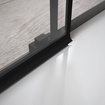 Kabina prysznicowa czarna Radaway Idea Black KDD Factory 120x80