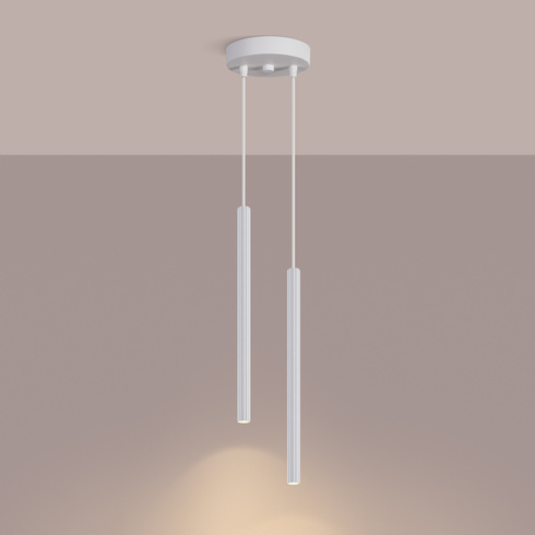 Lampa wisząca ARCHE 2P biała