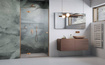 Drzwi miedź szczotkowana Radaway Essenza Brushed Copper DWJ 110 lewe