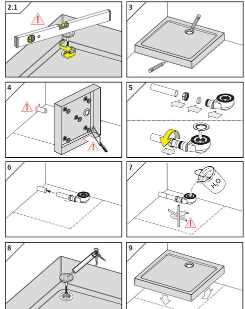 Brodzik akrylowy 150x80 Radaway Doros F Compact Stone kaszmirowy
