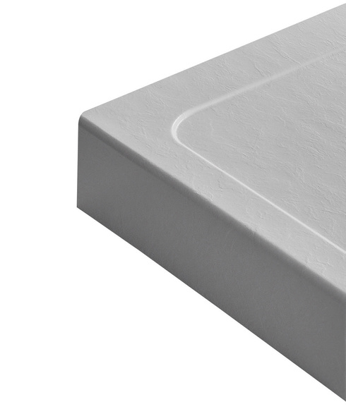 Brodzik akrylowy 110x80 Radaway Doros D Compact Stone biały