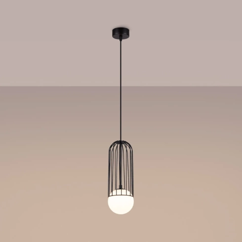 Lampa wisząca BRINA 1 czarna