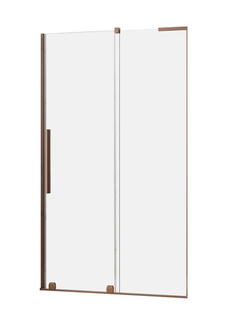 Drzwi prysznicowe 120 miedź Radaway Furo SL Brushed Copper DWJ prawe