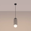 Lampa wisząca BRINA 1 czarna