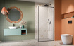 Kabina walk-in 60 Radaway Modo F SL Black II z czarną ramą prawa