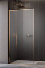 Walk-in 70 Radaway Modo F SL Brushed Copper II z ramą miedź lewa