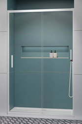 Drzwi prysznicowe 100 Radaway Idea White DWJ białe 387014-04-01R
