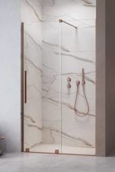 Drzwi prysznicowe 110 miedź szczotkowana Radaway Furo Brushed Copper DWJ prawe
