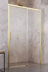 Drzwi prysznicowe złote 130 Radaway Idea Gold DWJ 387017-09-01R prawe