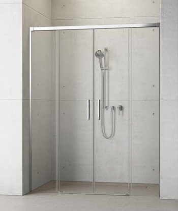 Drzwi prysznicowe Radaway Idea DWD 160 Przejrzyste 387126-01-01