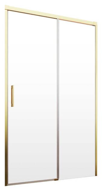 Drzwi prysznicowe złote 100 Radaway Idea Gold DWJ 387014-09-01R prawe