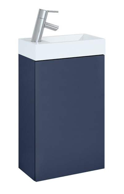 Szafka z umywalką Elita Set Young Basic 40 1D 168994 navy blue mat