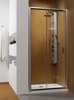 Drzwi wnękowe prysznicowe 140 Radaway Premium Plus DWJ 33323-01-01N