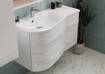 Szafka łazienkowa z umywalką Oristo Opal OR30-SD4S-90-1-LV4 lewa