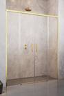 Złote drzwi przesuwne 180 łazienki Radaway Idea Gold DWD 387128-09-01